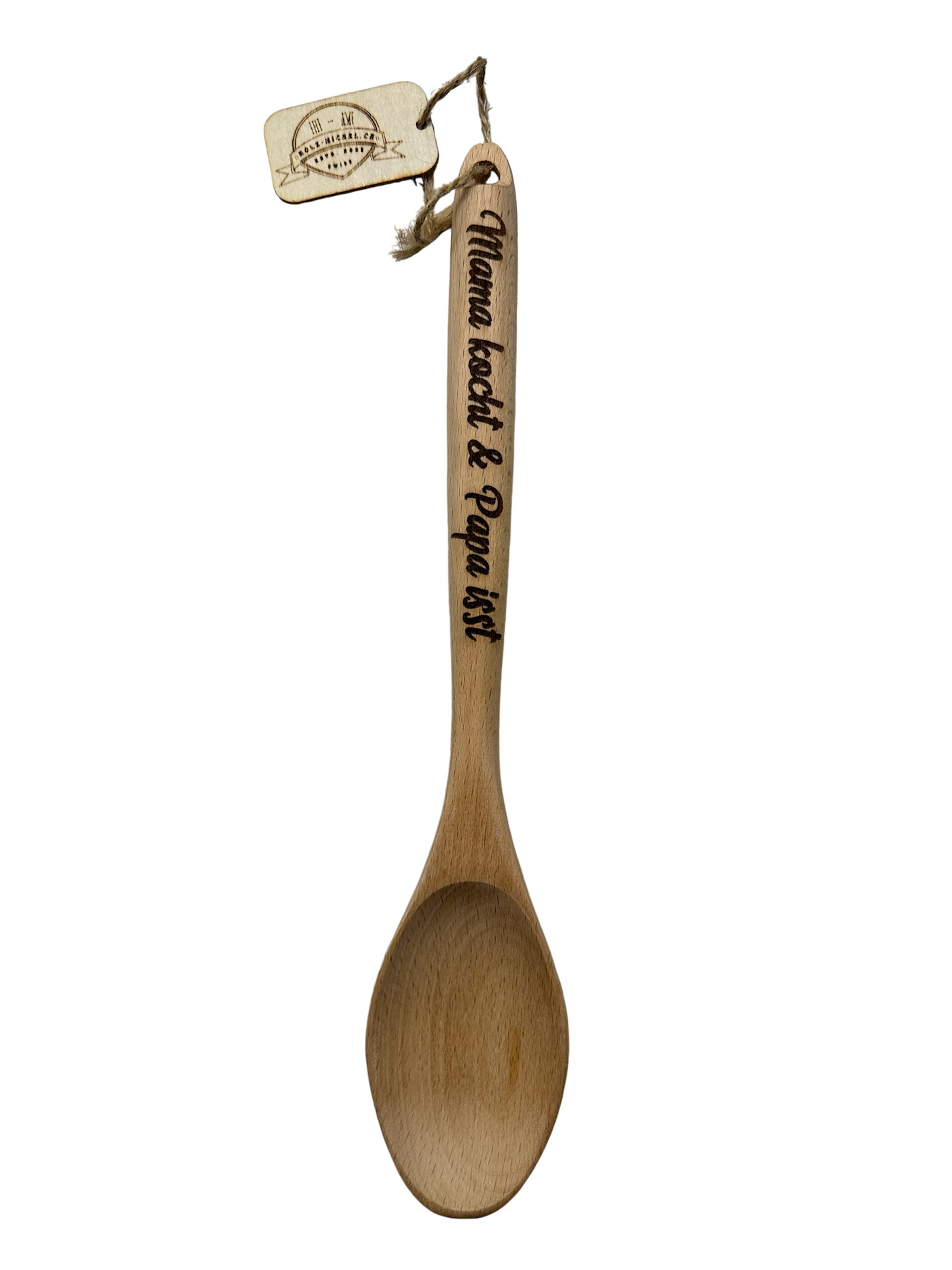 Kochlöffel rund Buche