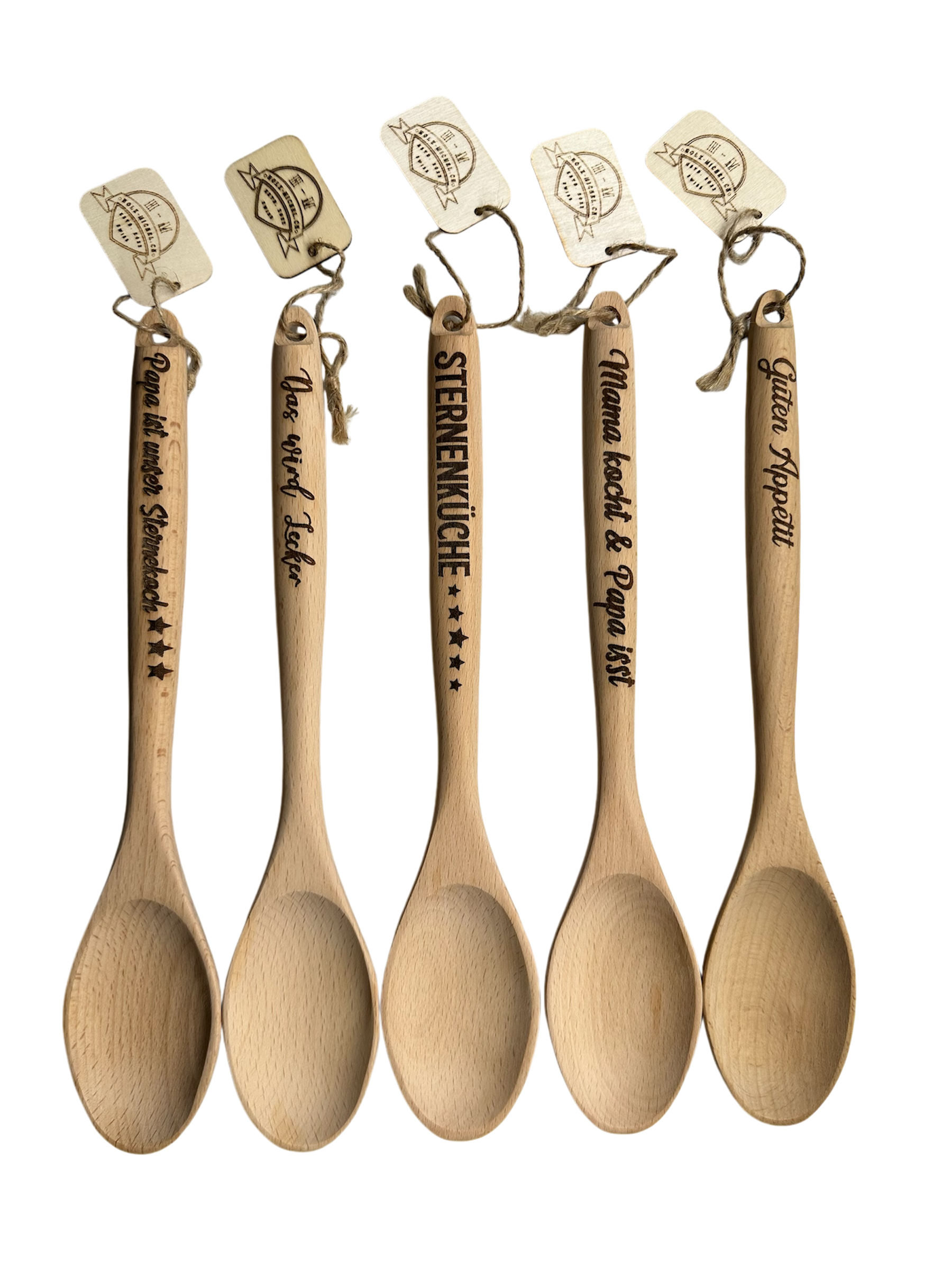 Kochlöffel rund Buche